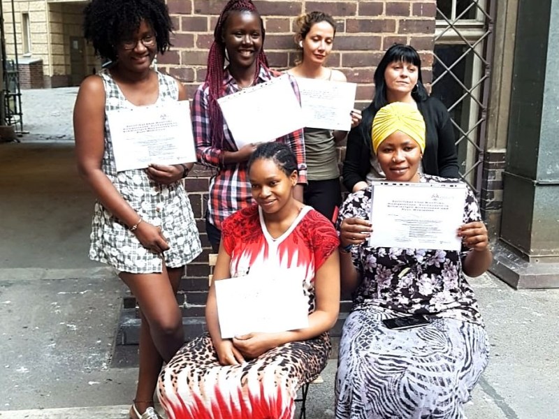 INFO-MEETING WITH R3SOLUTE AND THE NEW PEER-MEDIATORS AT SIN e.V WOMEN’S&nbsp;SHELTER